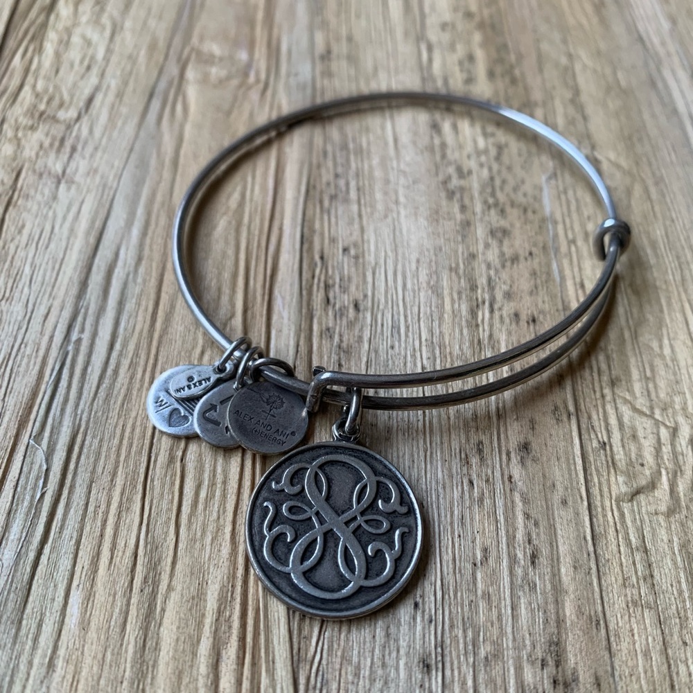 Silver Alex and Ani bracelet